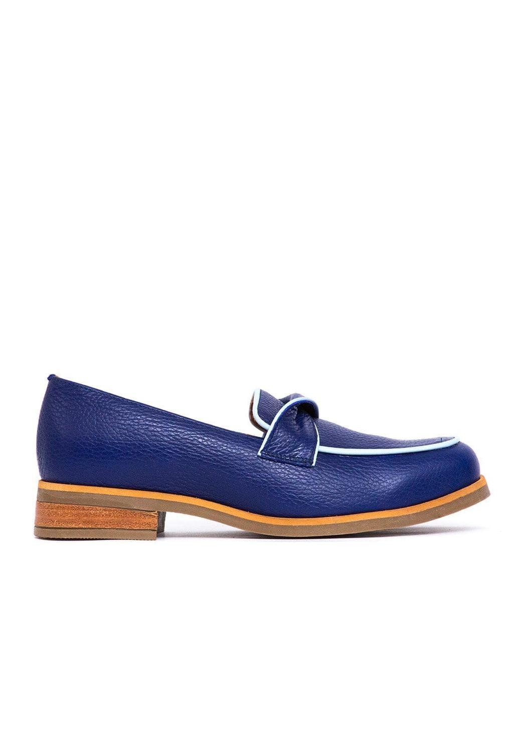 Mocasin Mujer / Capri Azul-0