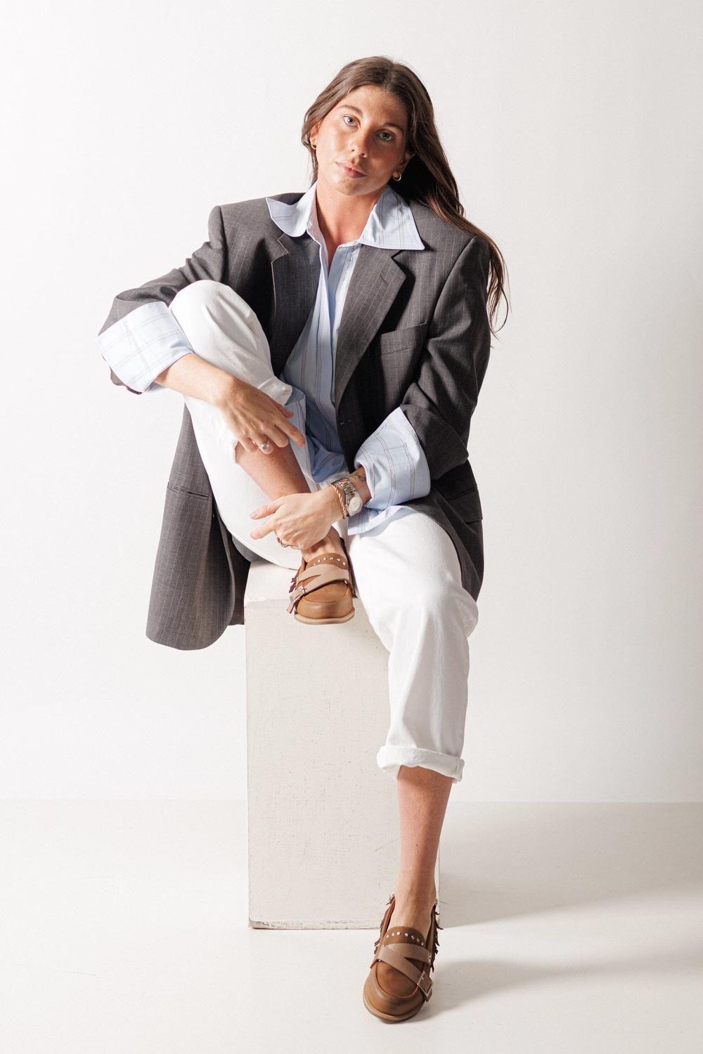 Mocasin Mujer / Fresia Café-7