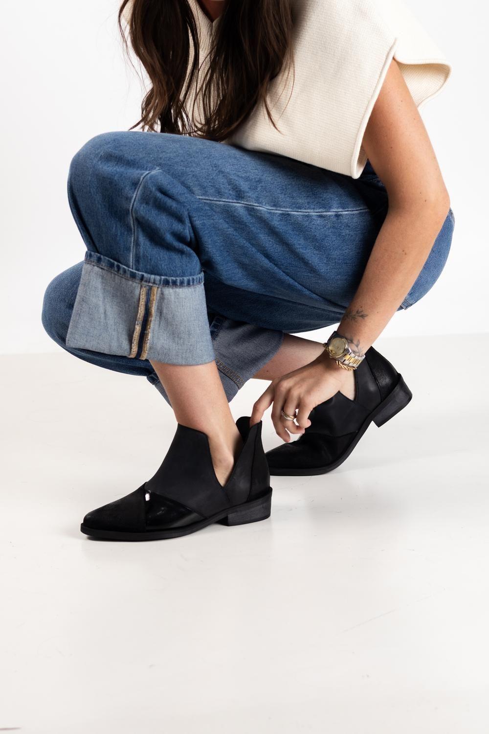 Botin Mujer / Acentor Negro-4