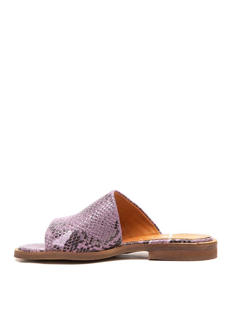 Sandalia De Cuero Lile C27 Morado Giani Dafirenze-0