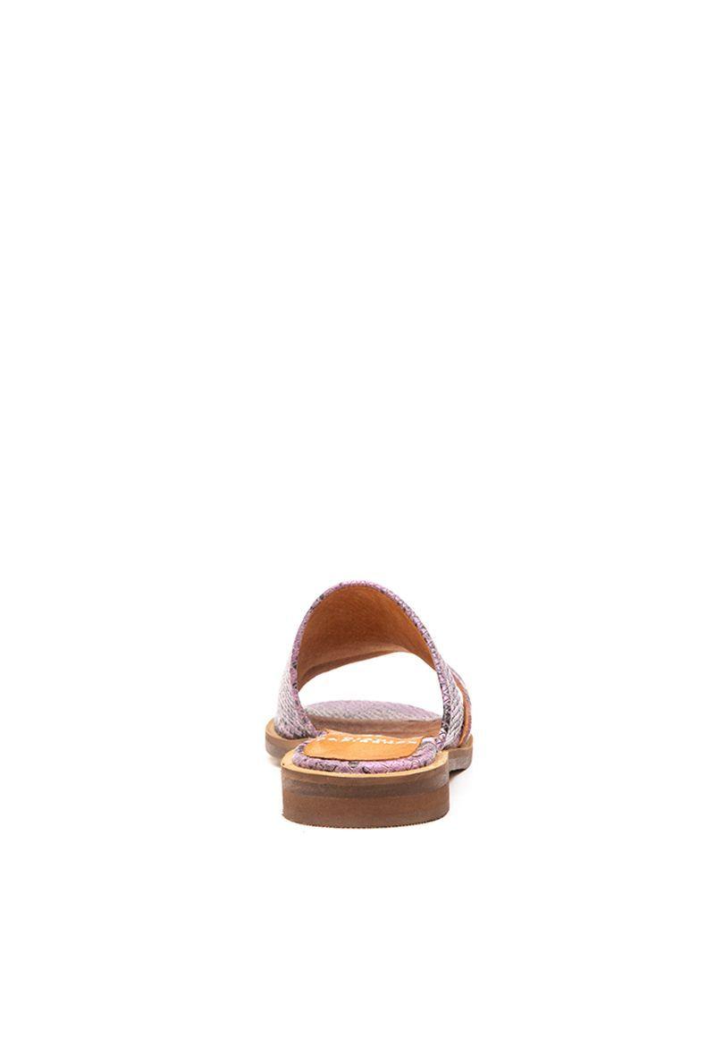 Sandalia De Cuero Lile C27 Morado Giani Dafirenze-5