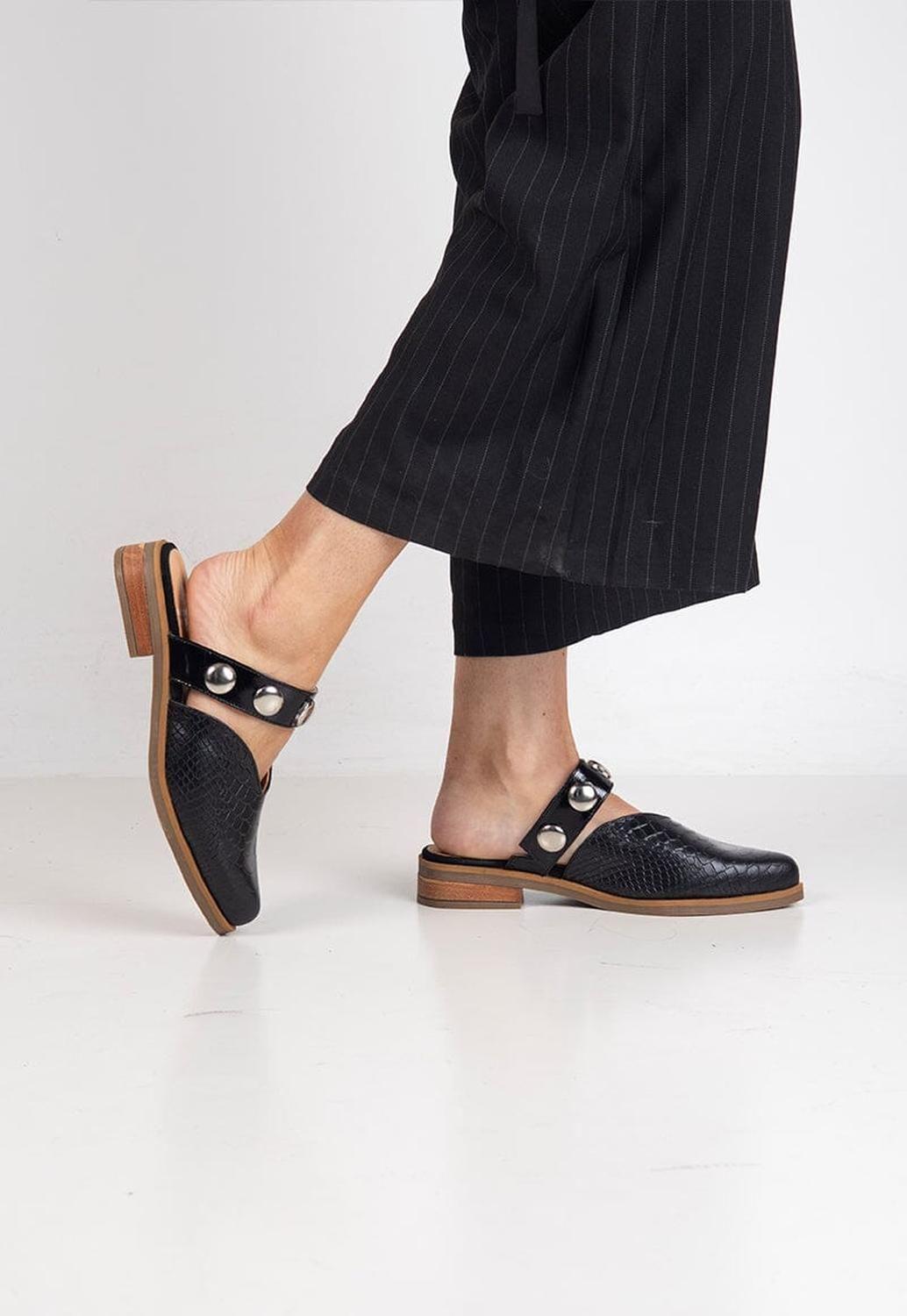 Babucha Mujer / Pibi Negro-5