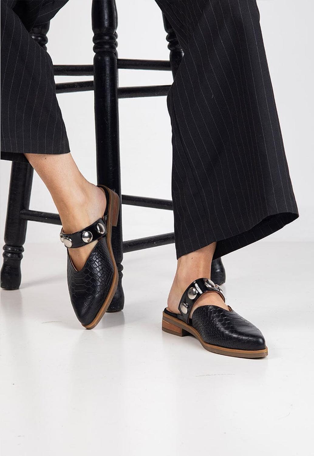 Babucha Mujer / Pibi Negro-6