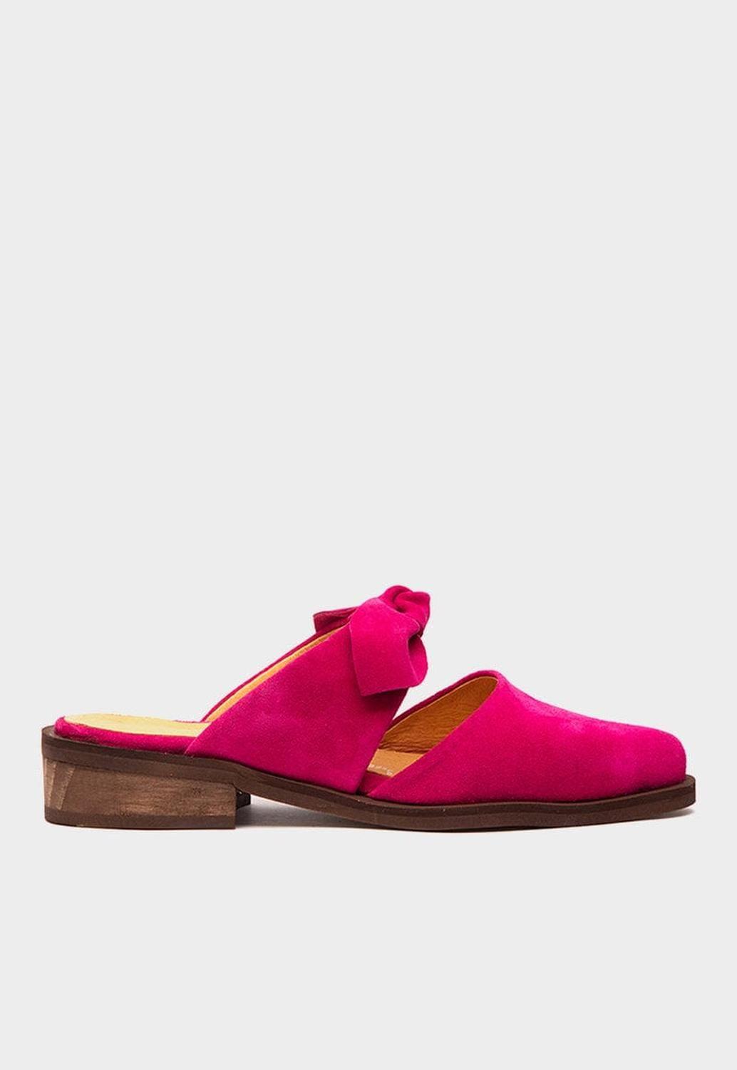 Babucha Mujer / Abedul Fucsia-3