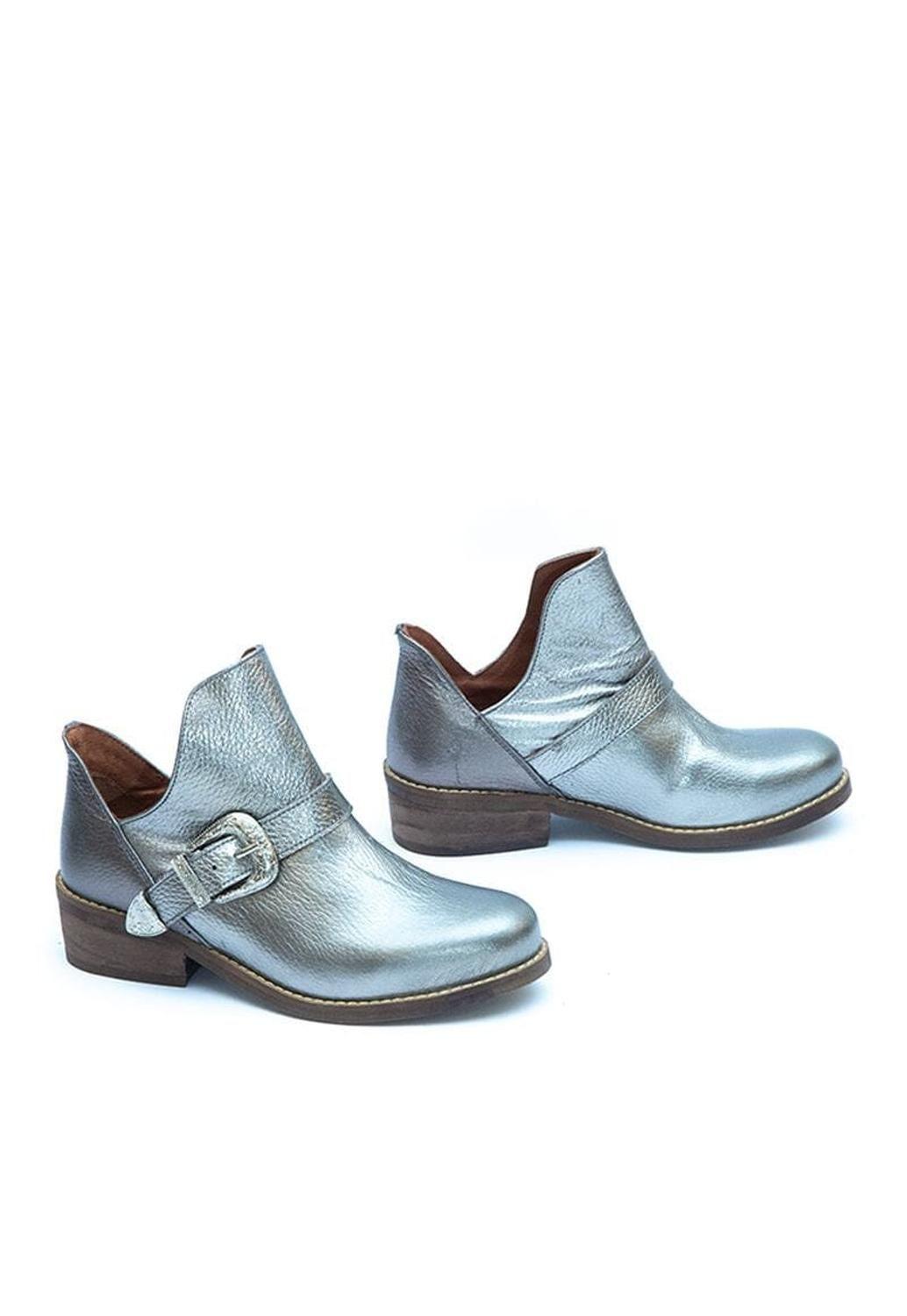 Botin Mujer / Lidia Metálico-5
