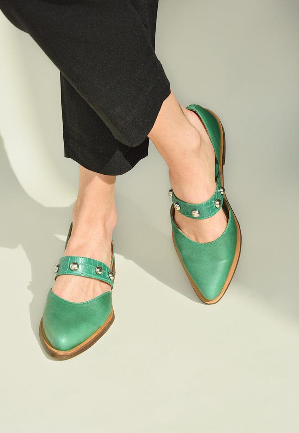 Zapato Mujer / Nandu Verde-2