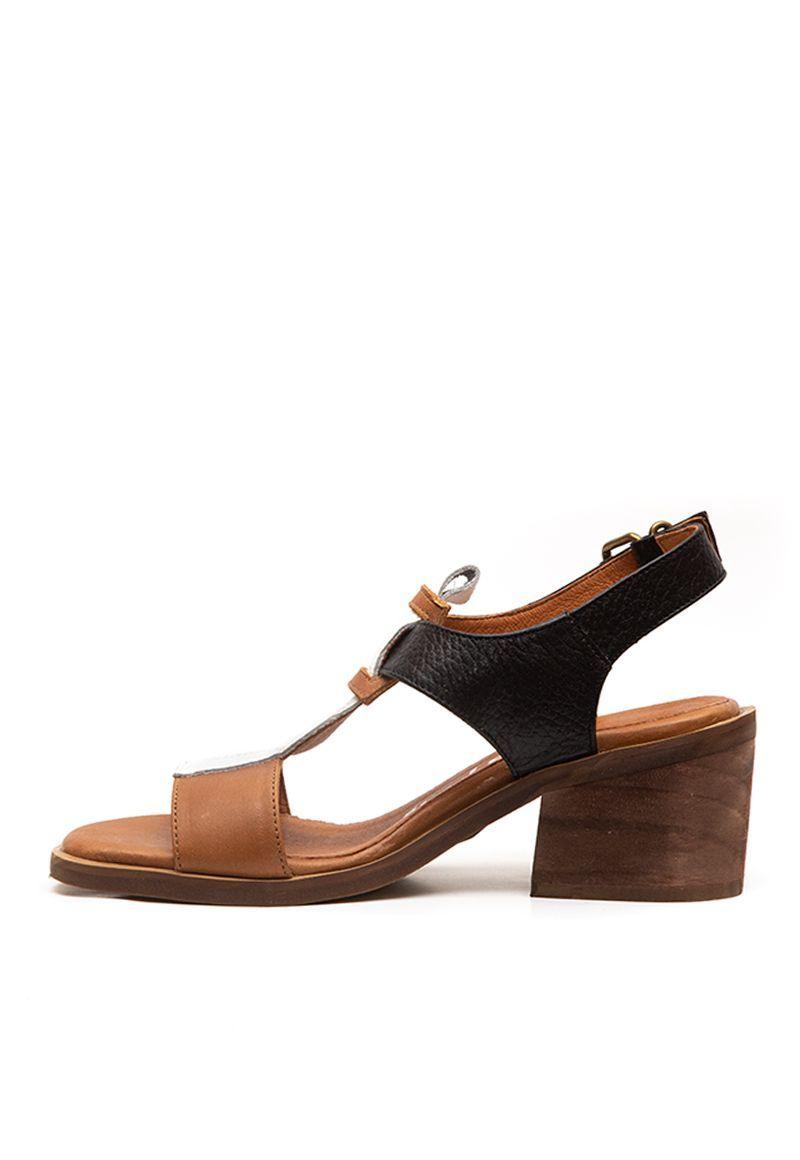 Sandalia De Cuero Timbo C1 Negro Giani Dafirenze-0