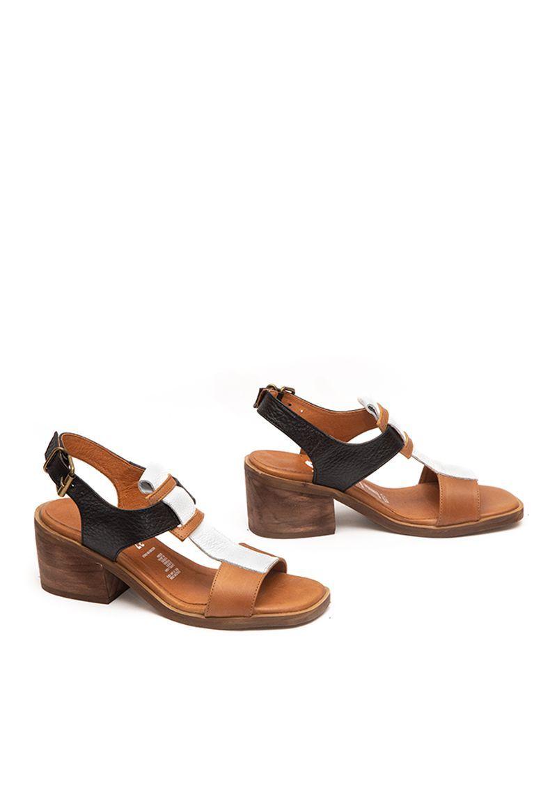 Sandalia De Cuero Timbo C1 Negro Giani Dafirenze-2