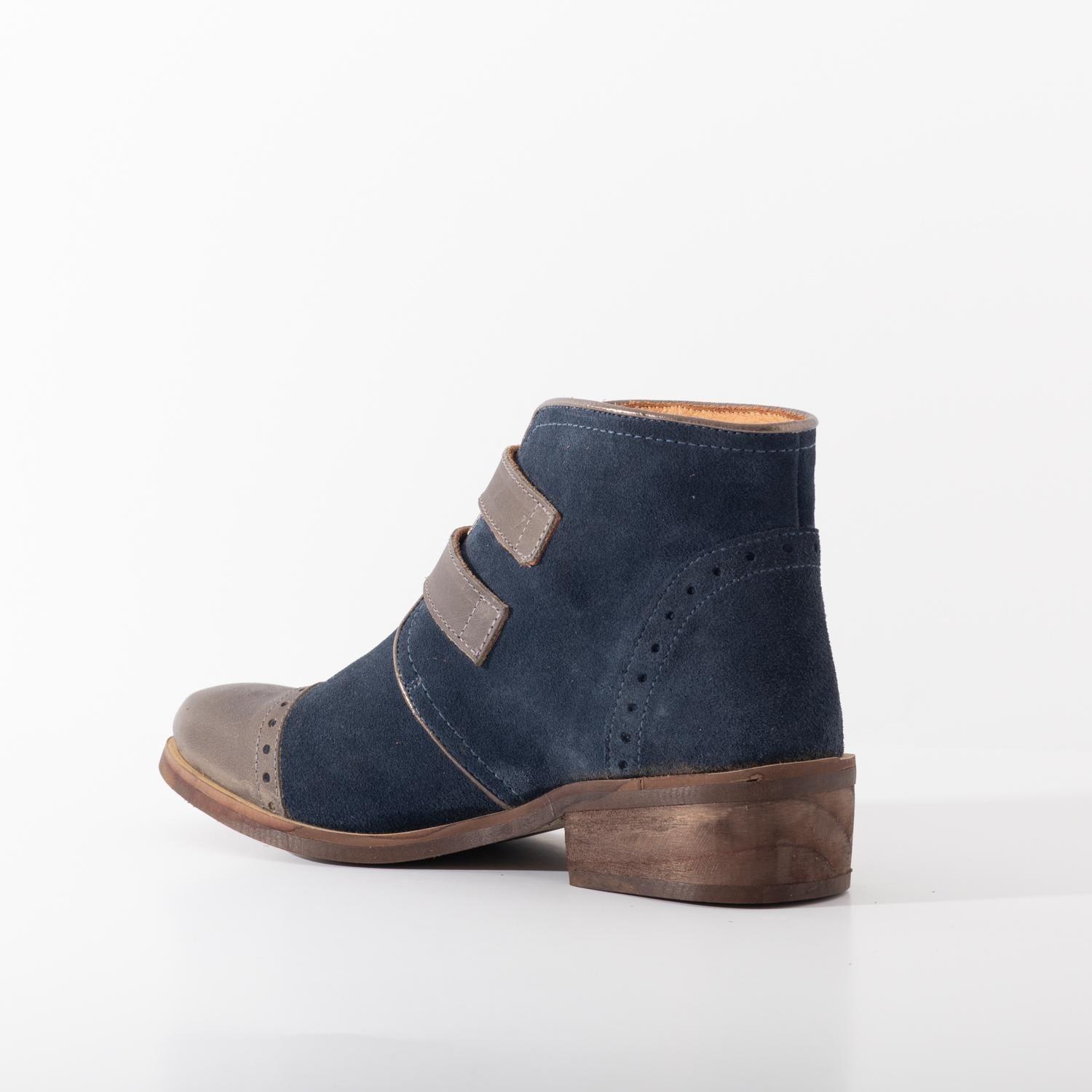 Botin Mujer / Judy Gris Azul-2
