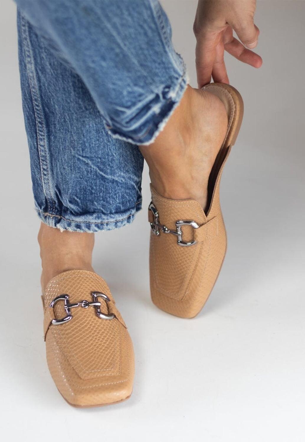 Babucha Mujer / Bosco Camel-0