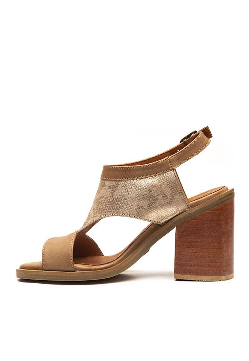 Sandalia De Cuero Litchi C2 Beige Giani Dafirenze-0