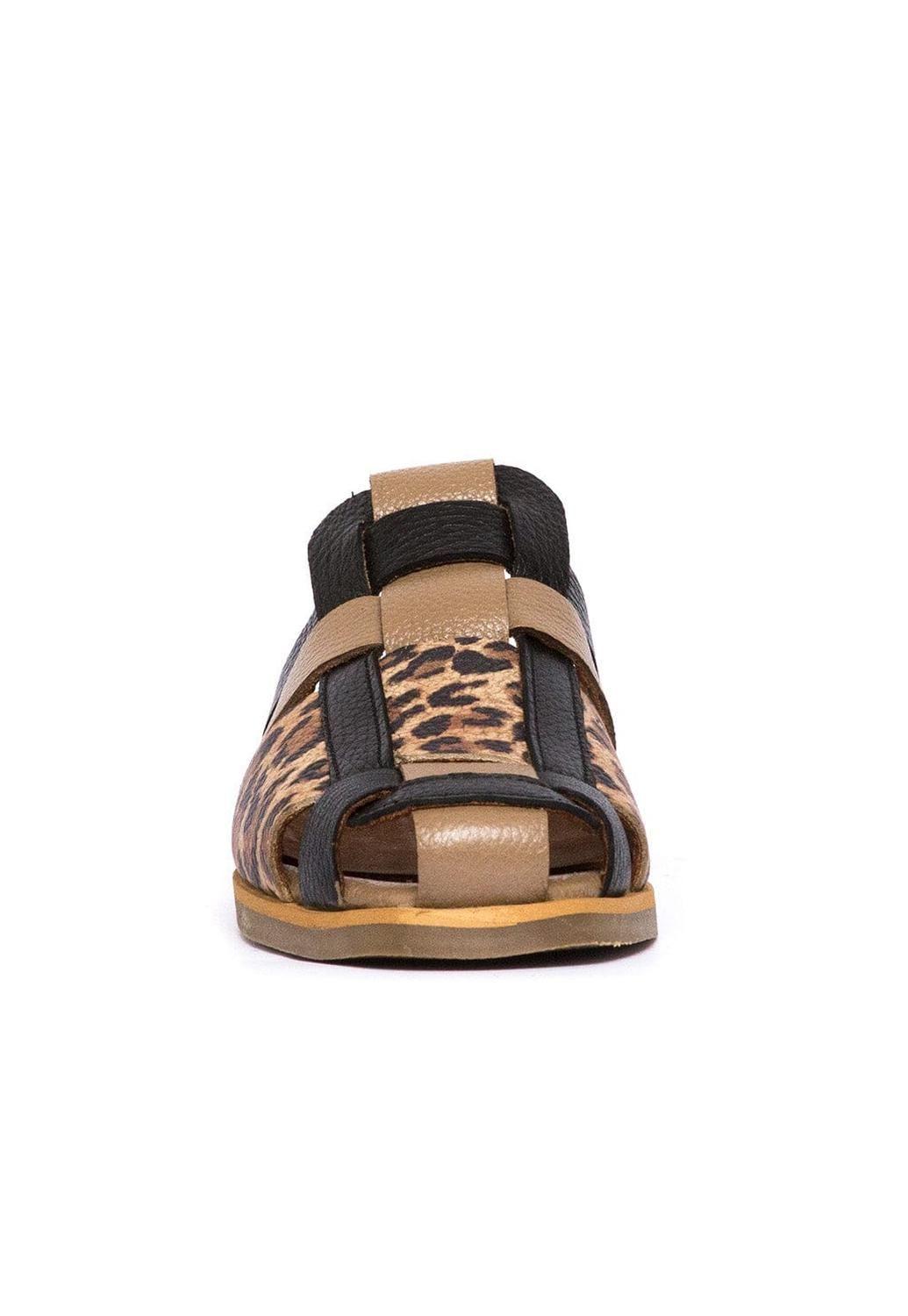 Babucha Mujer / Menfi Negro Print-5
