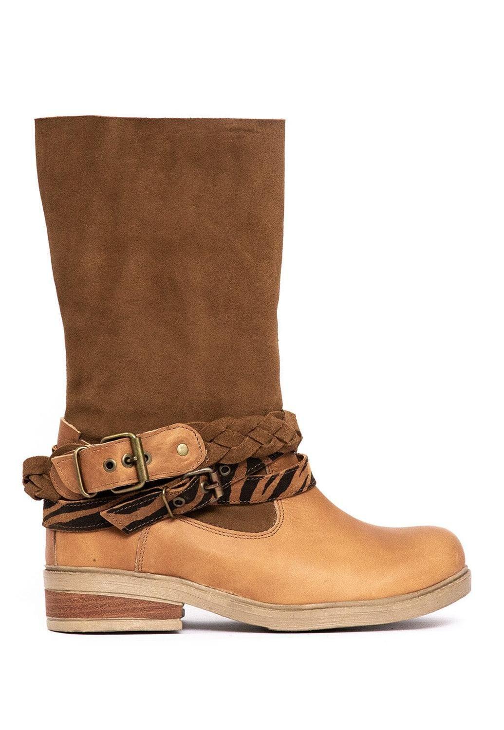 Bota Mujer / Filfil Camel-0