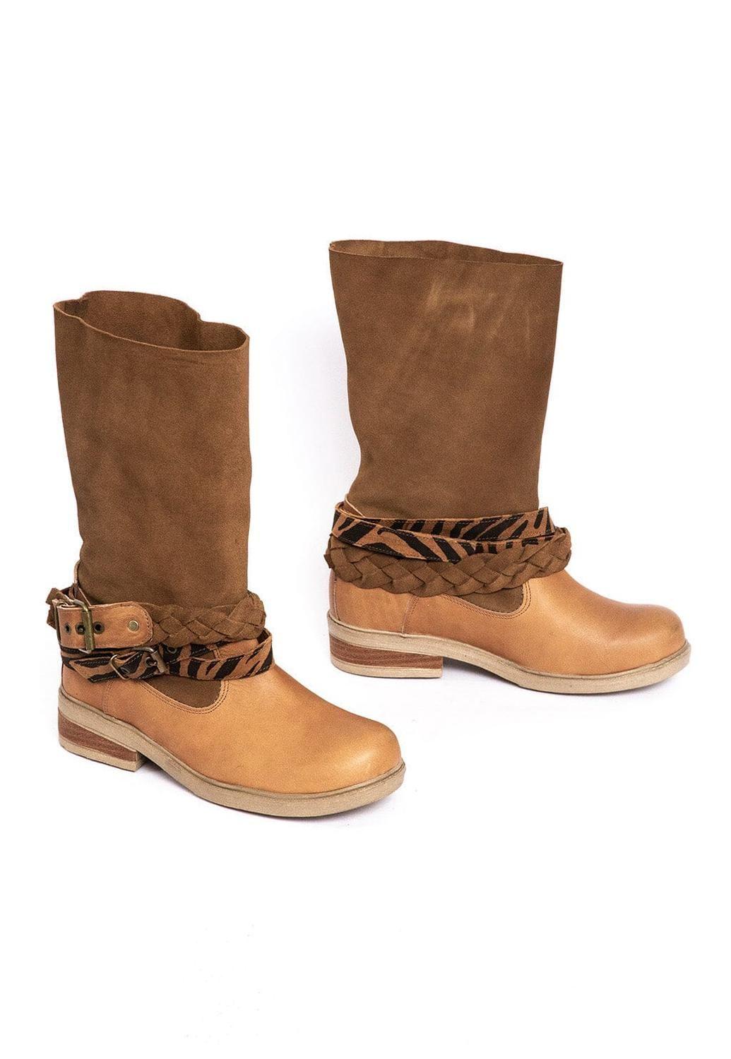 Bota Mujer / Filfil Camel-4