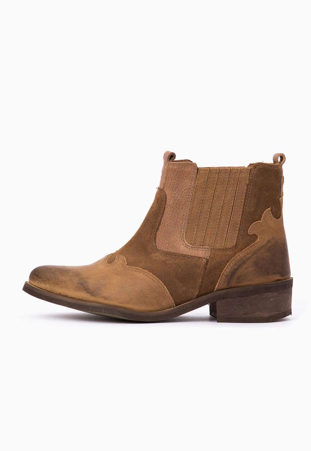 Botin Mujer / Frida Camel-2