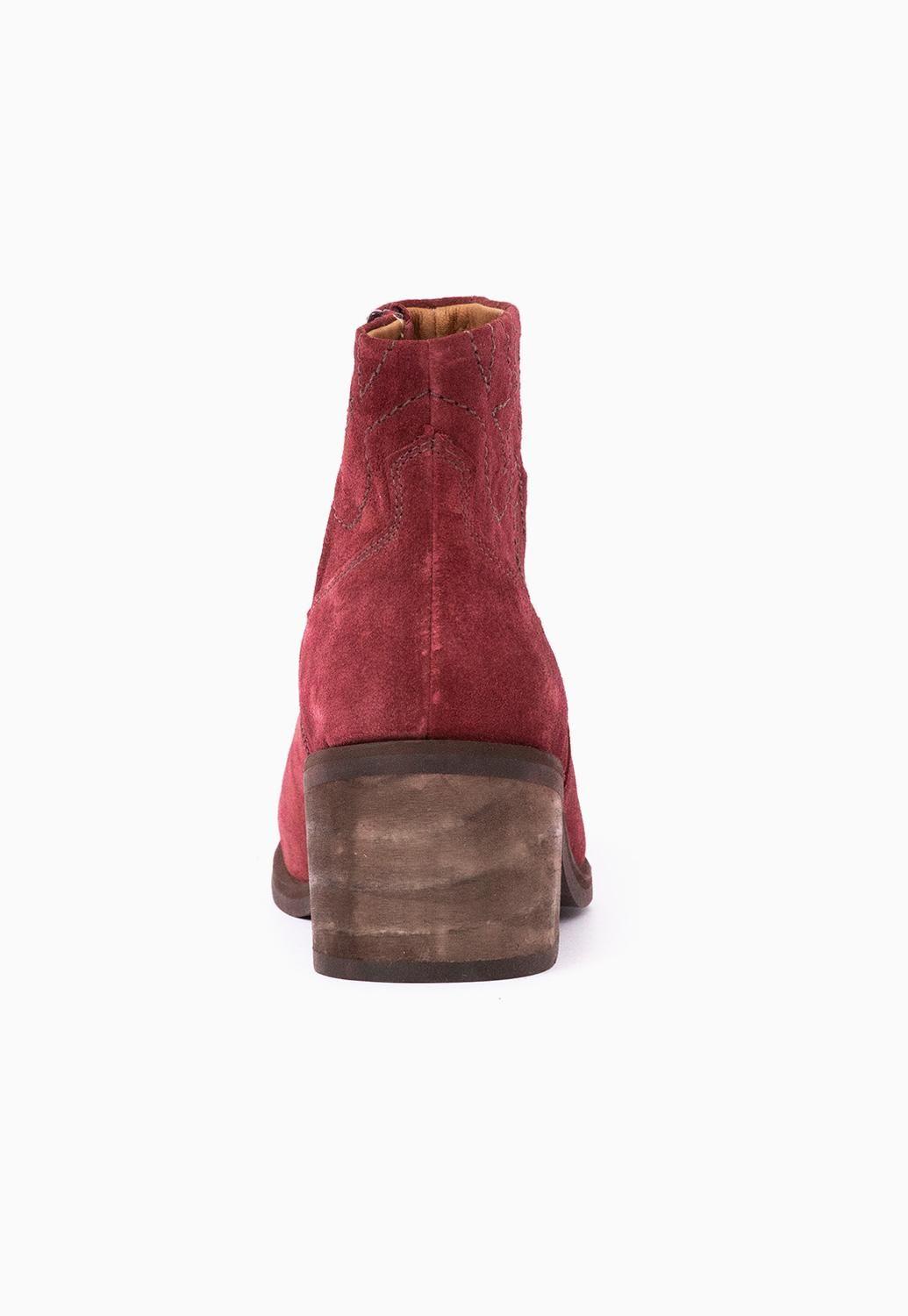 Botin Mujer / Verbena Burdeo-4