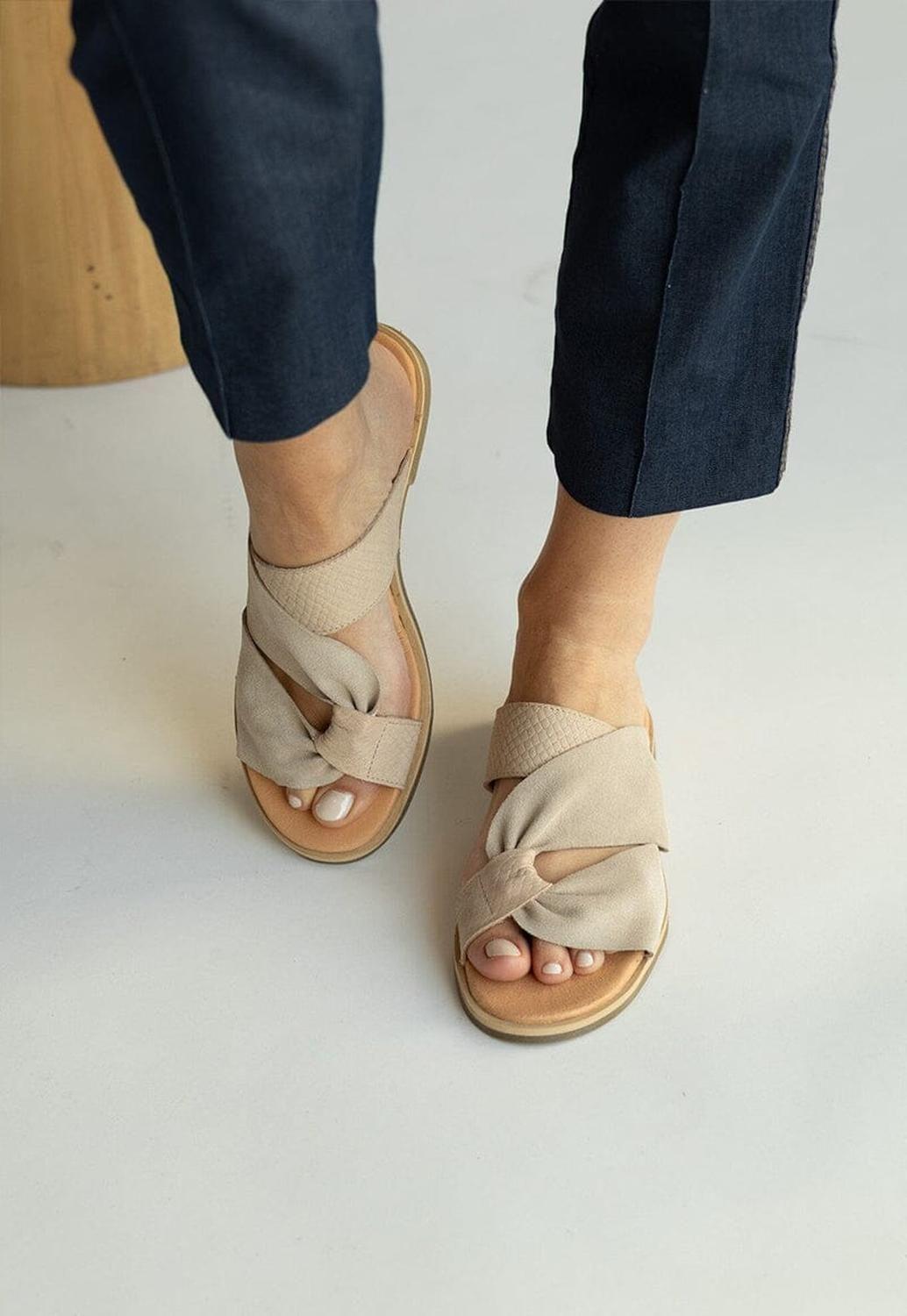 Sandalia Mujer / Turpial Beige-6
