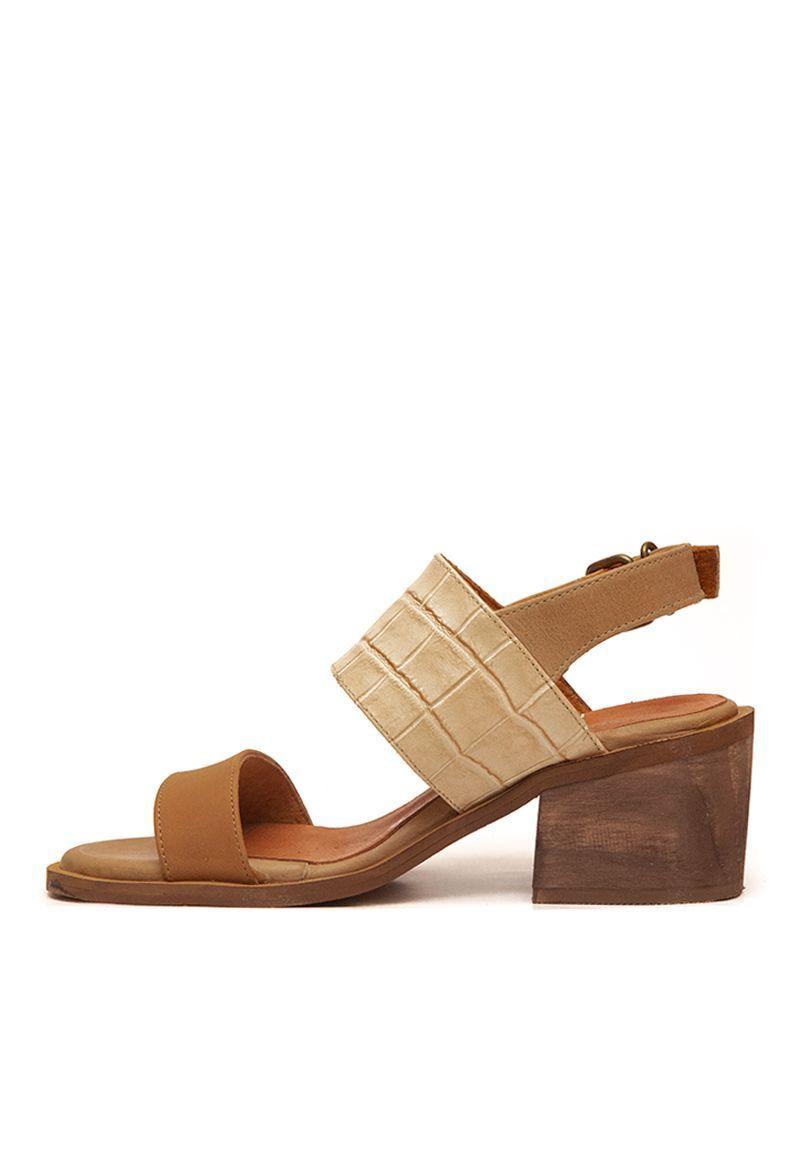 Sandalia De Cuero Adelia C11 Beige Giani Dafirenze-0