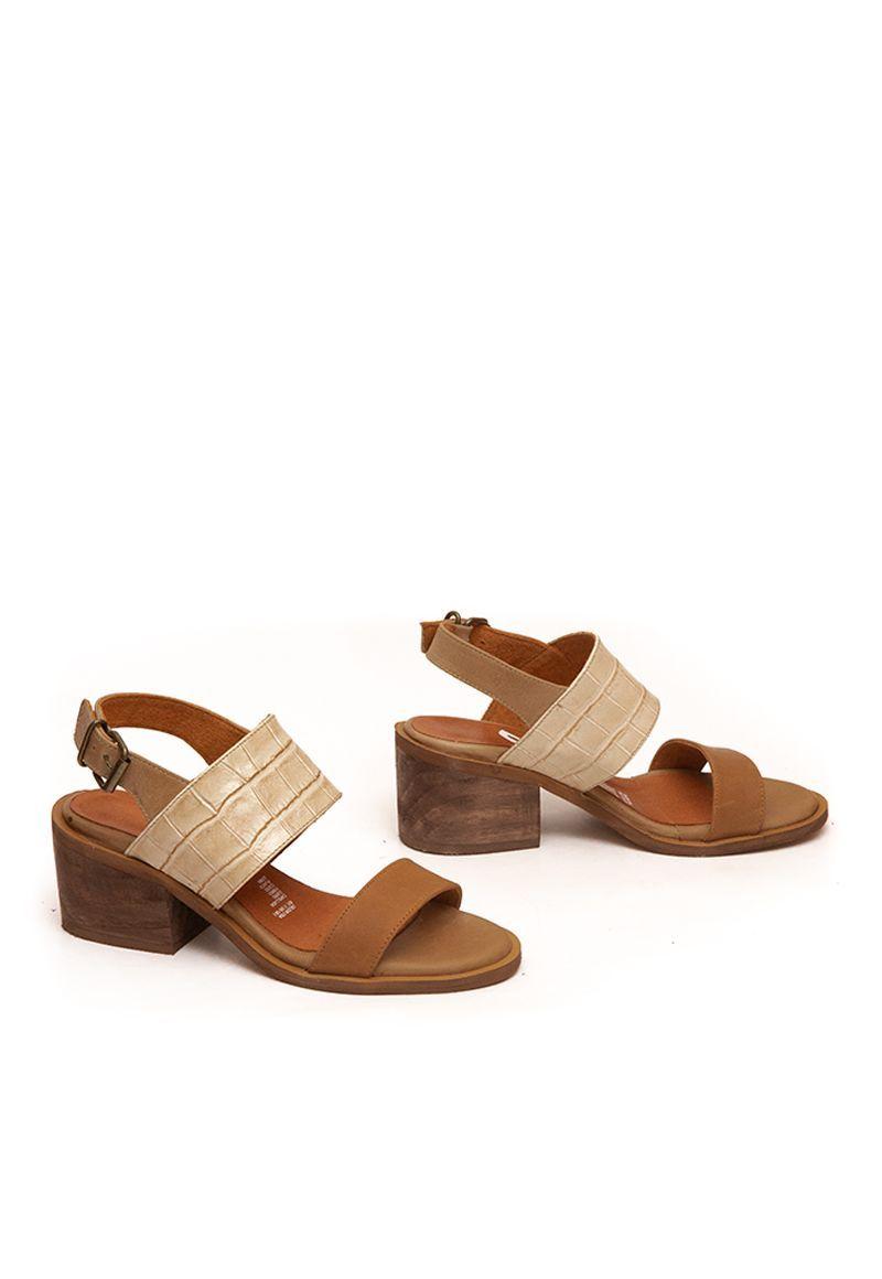 Sandalia De Cuero Adelia C11 Beige Giani Dafirenze-2