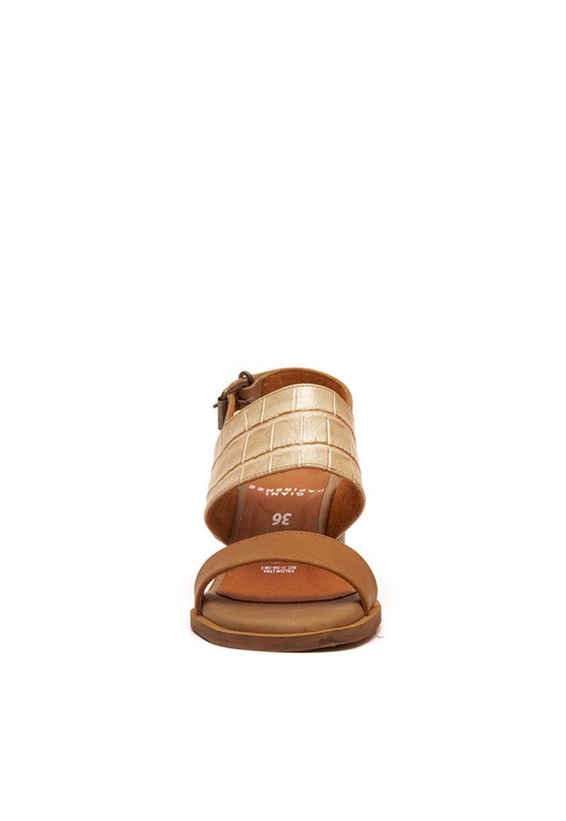Sandalia De Cuero Adelia C11 Beige Giani Dafirenze-3
