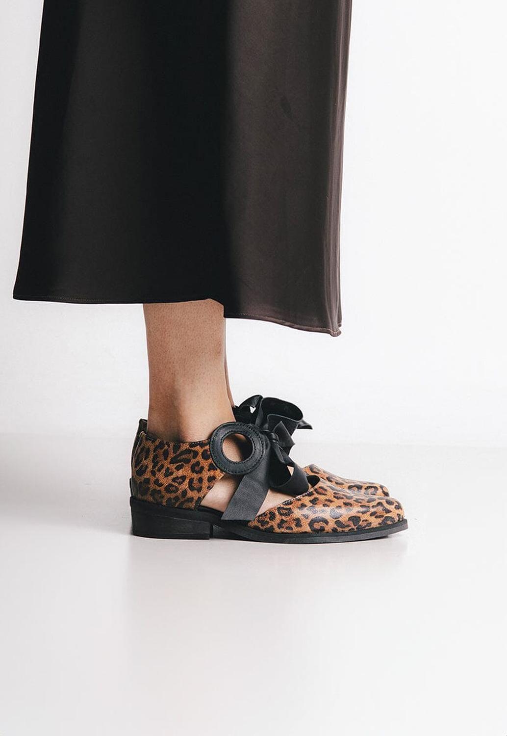 Zapato Mujer / Ruda Negro Print-6