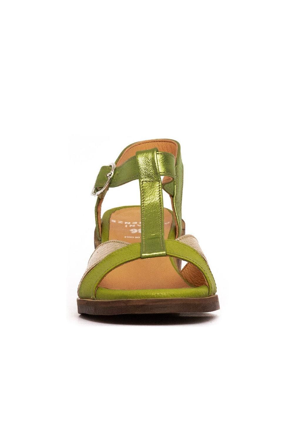 Sandalia Mujer / Sauco Verde Niquel-1