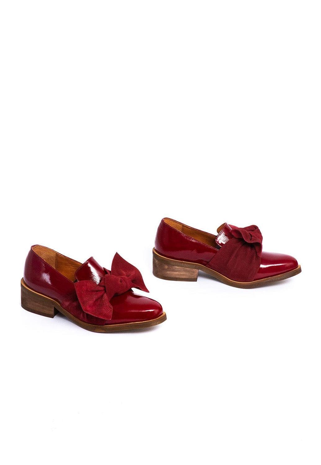Zapato Mujer / Silbador Burdeo-6