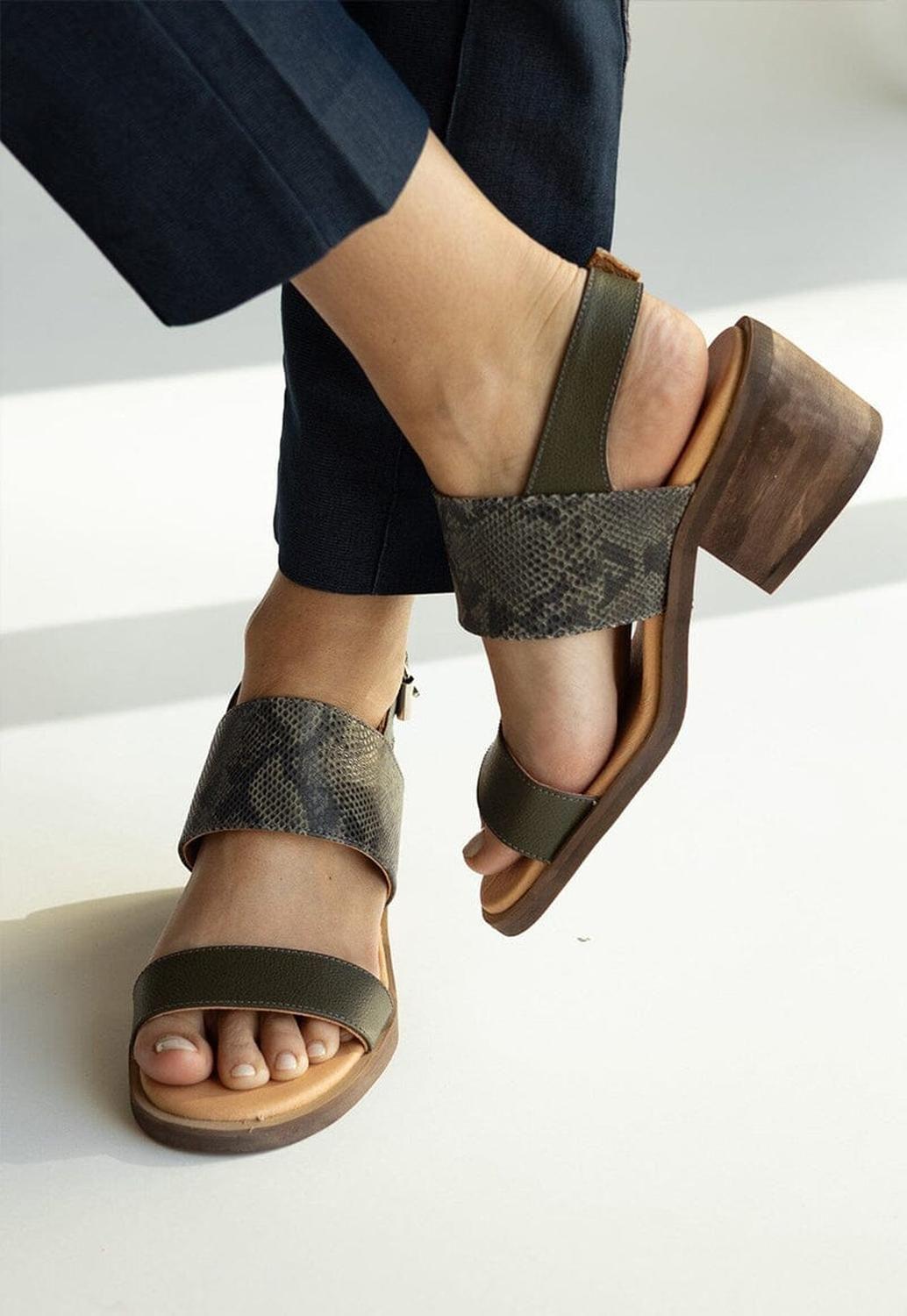 Sandalia Mujer / Adelia Serpiente-0