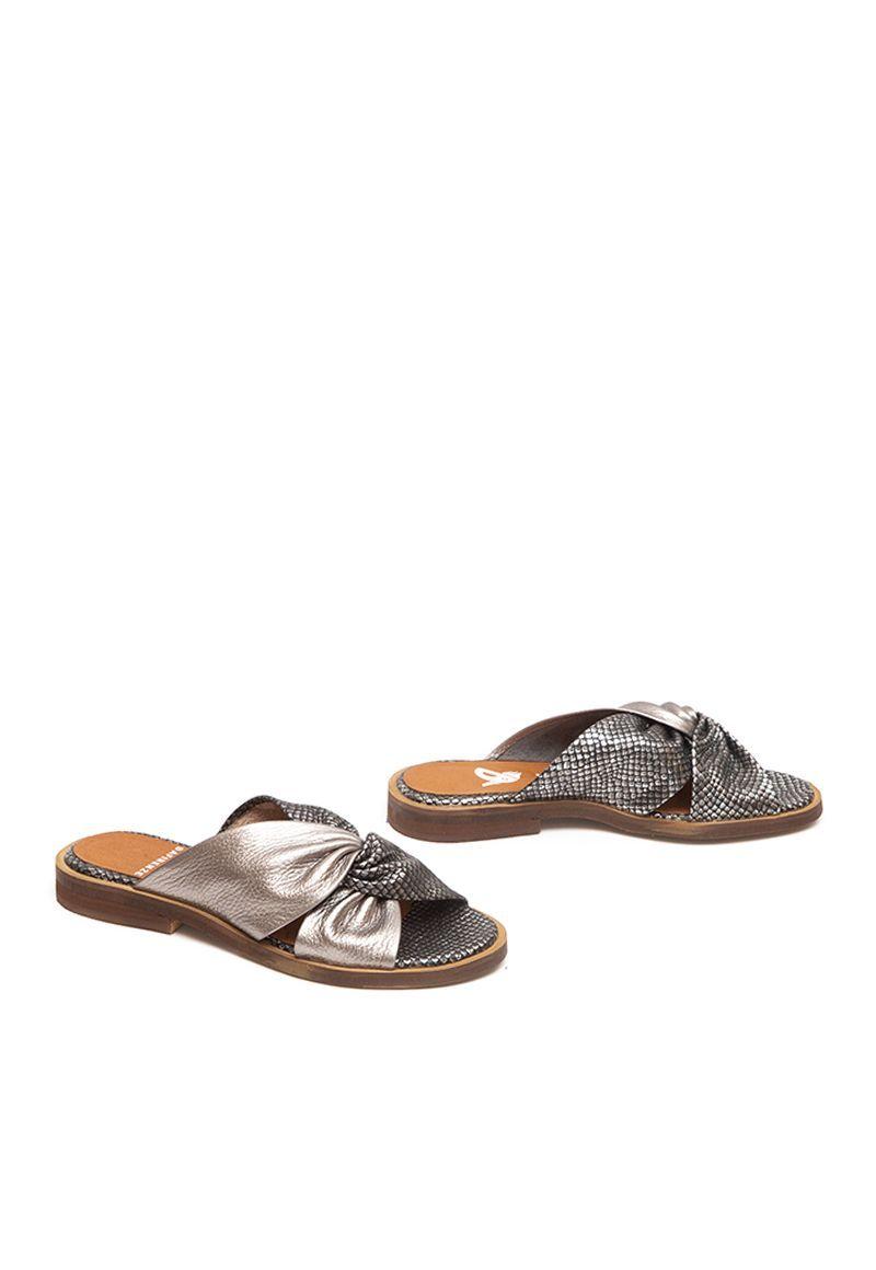 Sandalia De Cuero Marabu C9 Negro Giani Dafirenze-2