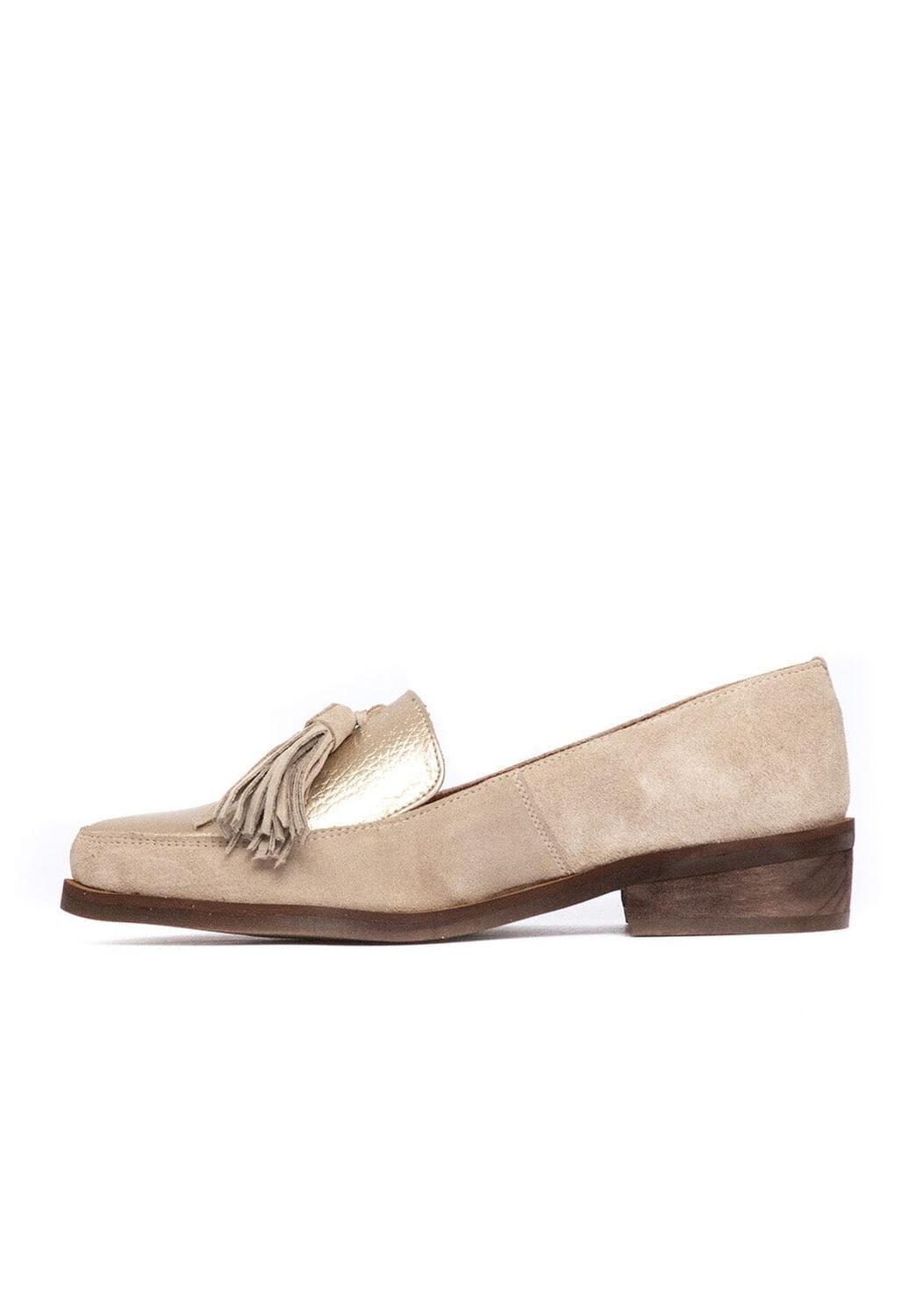 Zapato Mujer / Allegra Beige Niquel-3