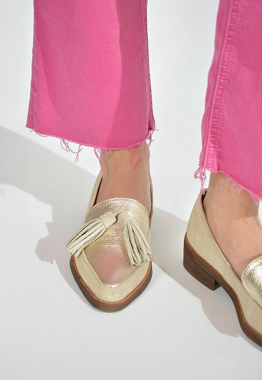 Zapato Mujer / Allegra Beige Niquel-6