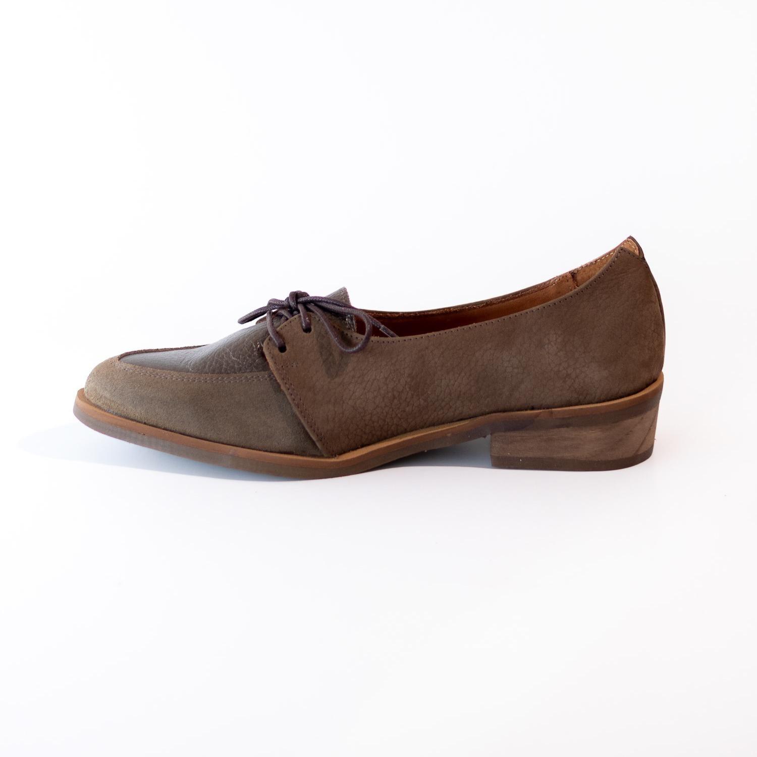 Zapato Mujer / Indira Taupe Metálico-2