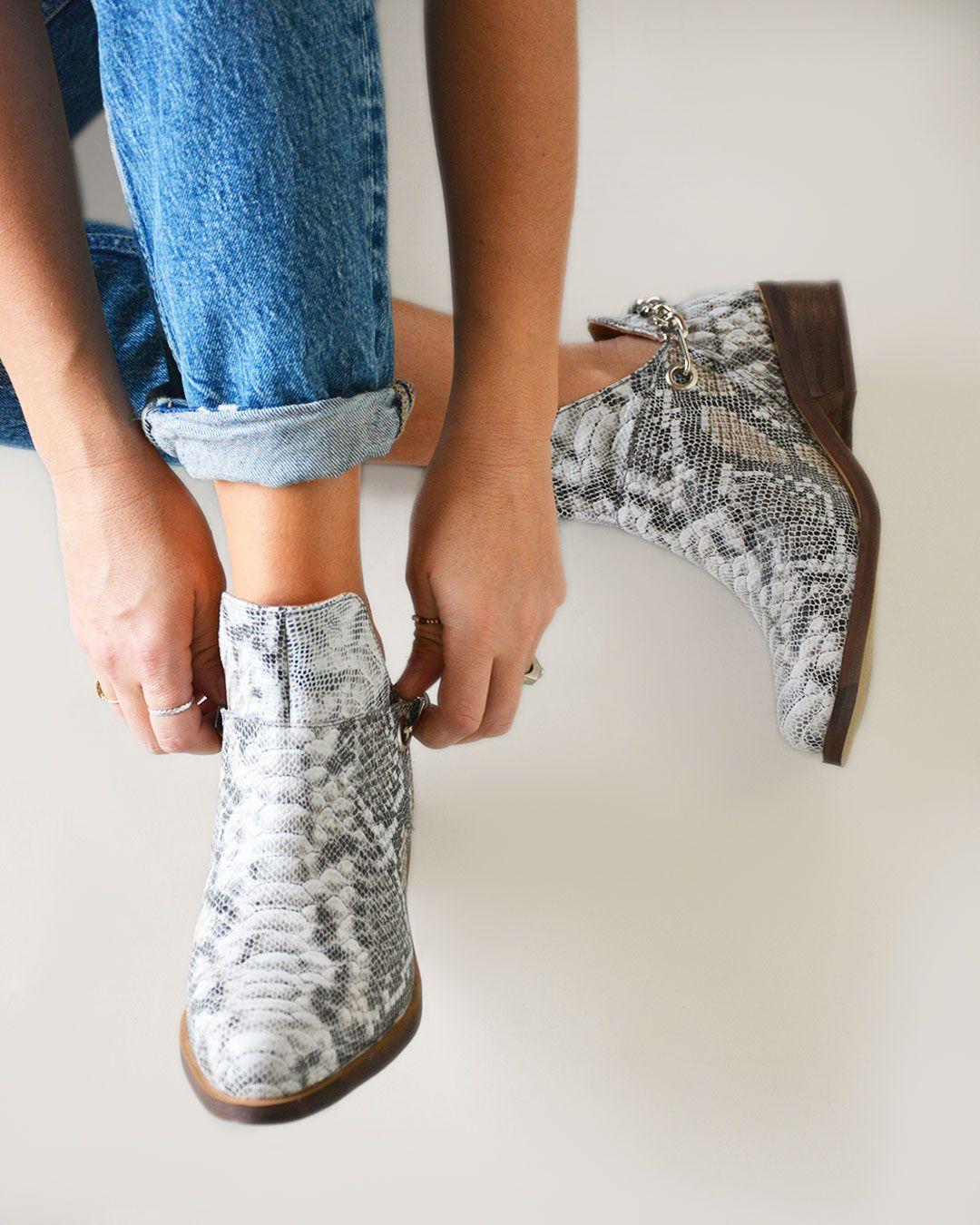 Botin De Cuero Pitao C2 Gris Giani Dafirenze-1