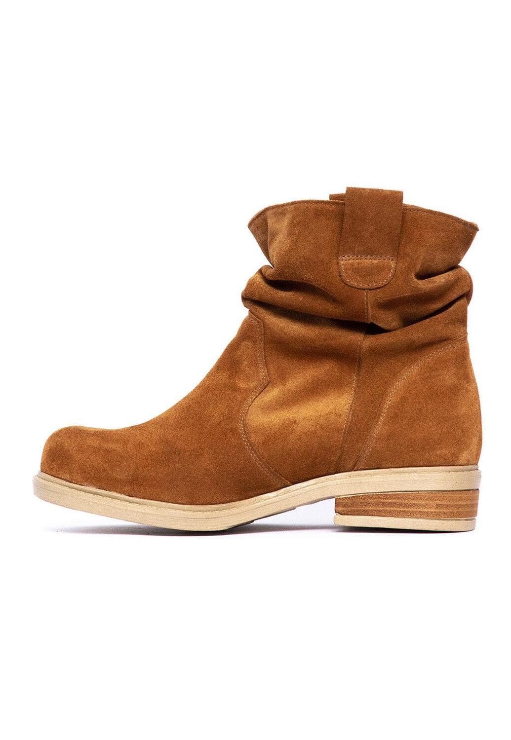 Botin Mujer / Grajo Camel-4