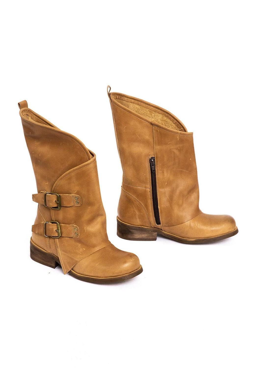 Bota Mujer / Batitu Camel-4