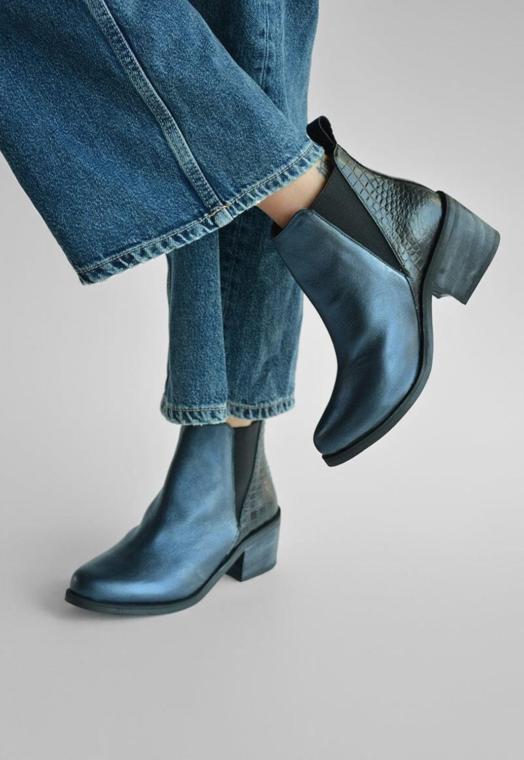 Botin Mujer / Suiriri Azul-6