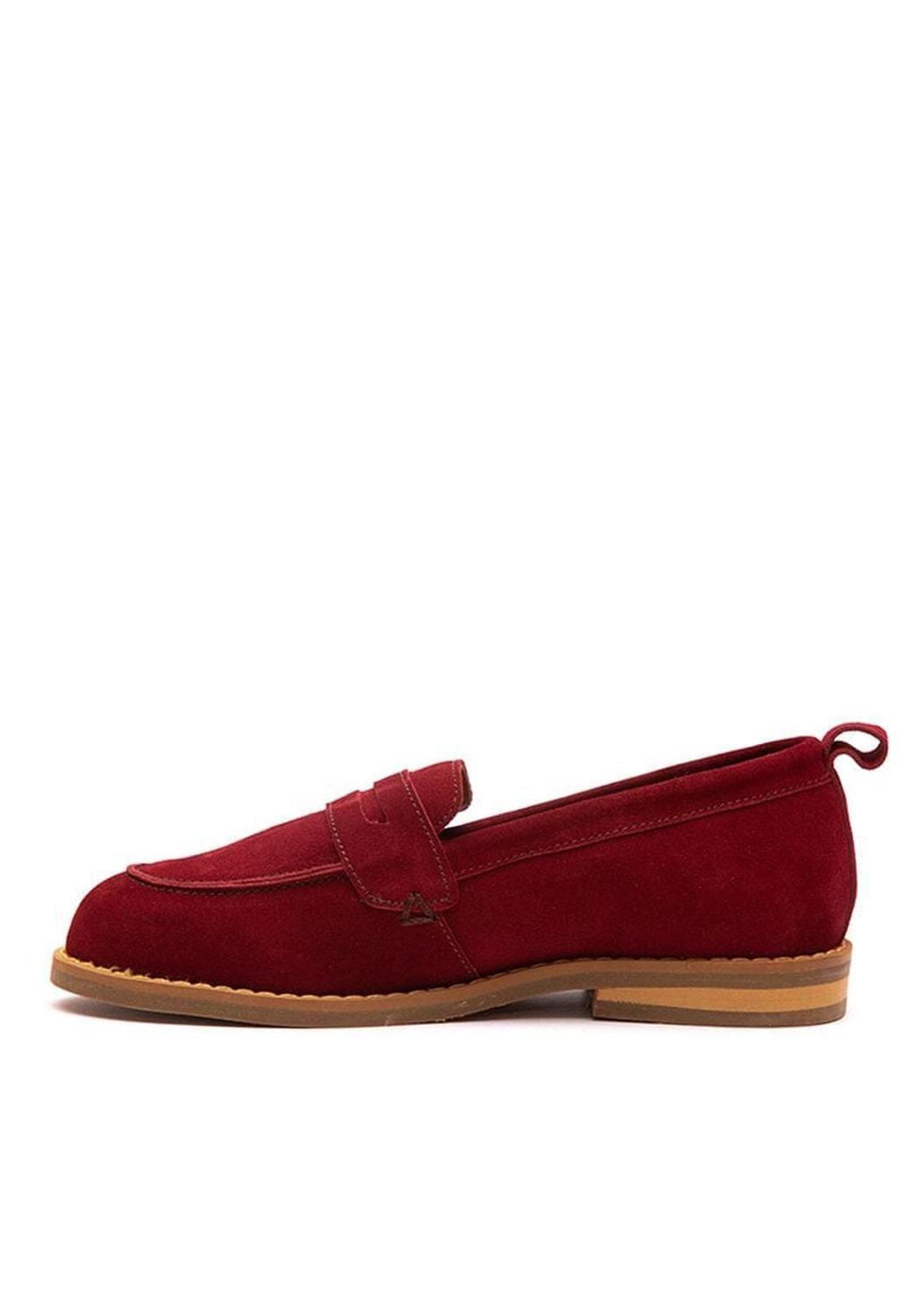 Mocasin Mujer / Coligue Burdeo-3