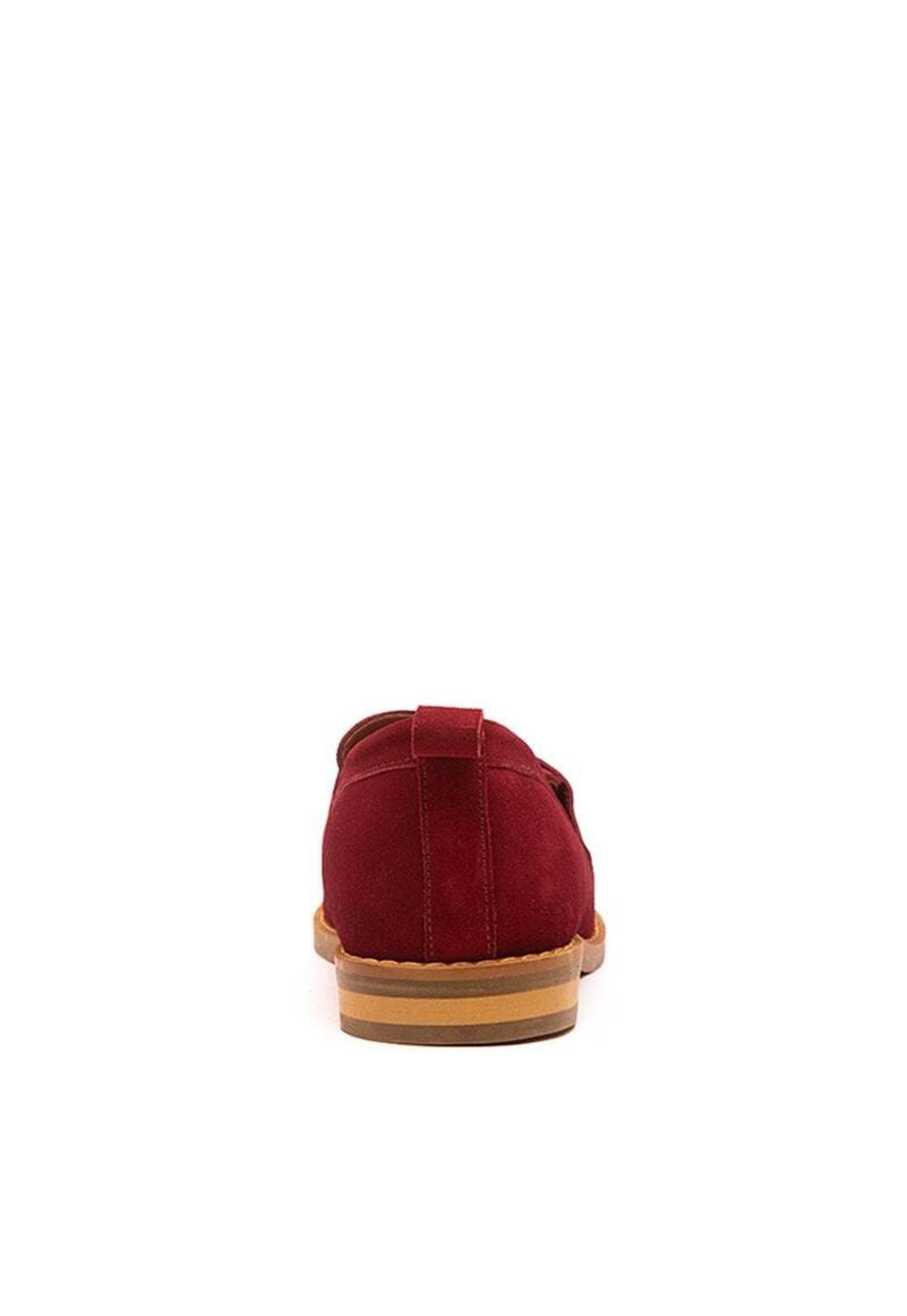 Mocasin Mujer / Coligue Burdeo-4