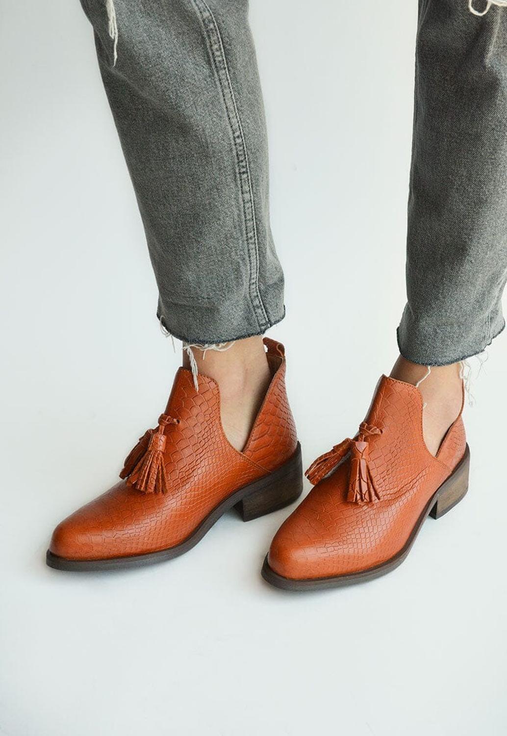 Botin Mujer De Cuero Adriana Naranjo C9-3