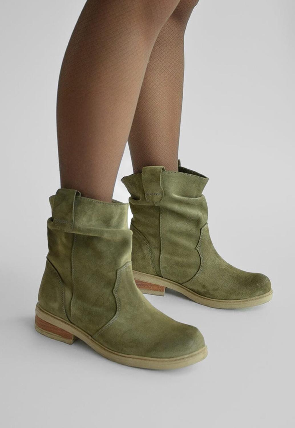 Botin Mujer / Grajo Verde-6