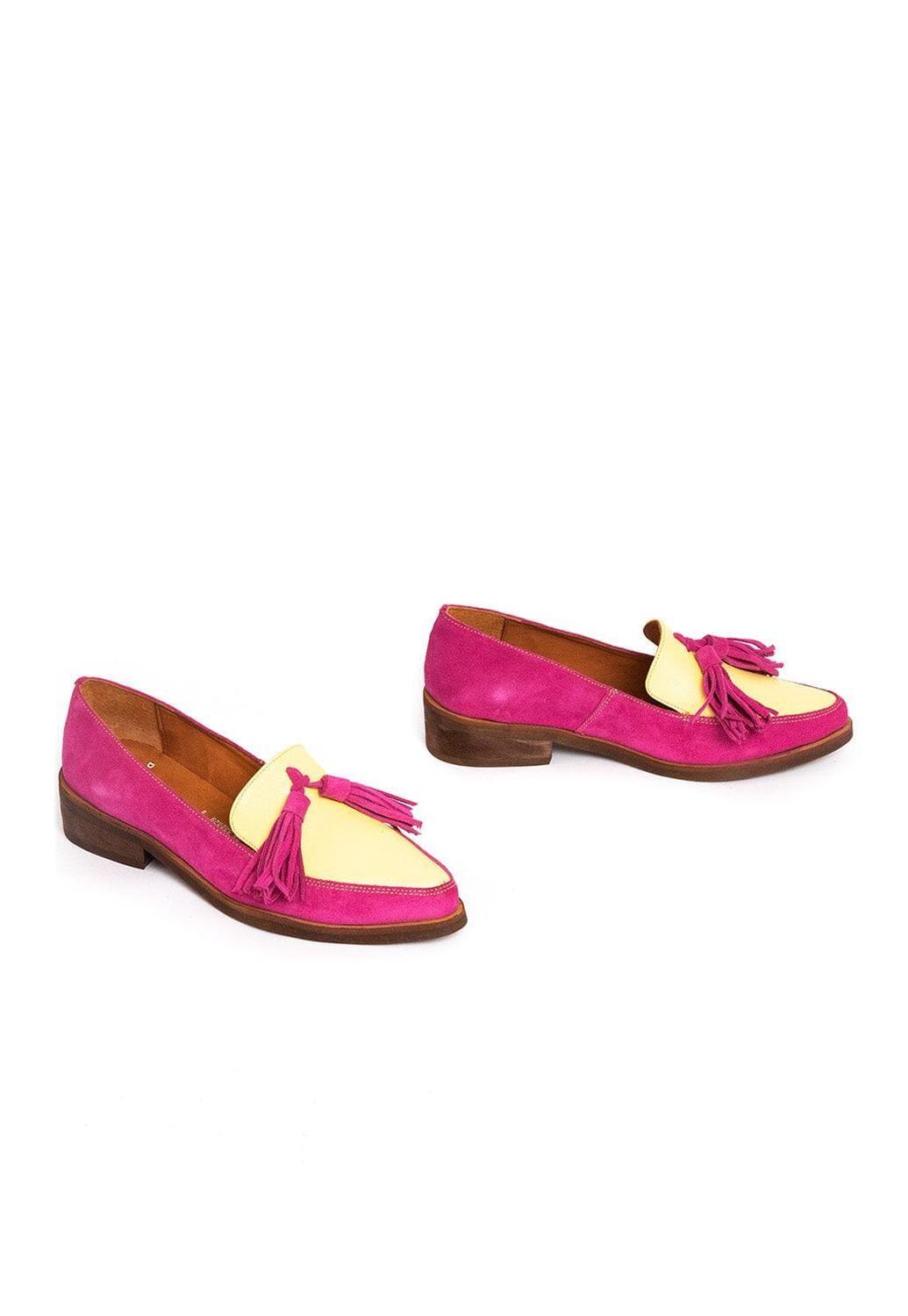 Zapato Mujer / Allegra Fucsia Amarillo-4