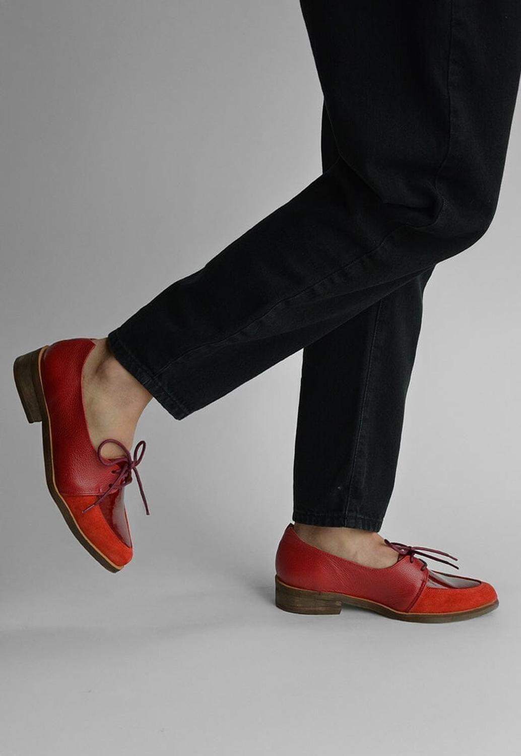 Zapato Mujer / Indira Rojo-6