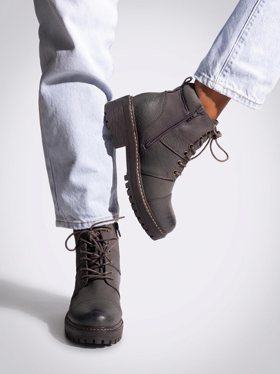 Botin Mujer / Egotelo Gris-1