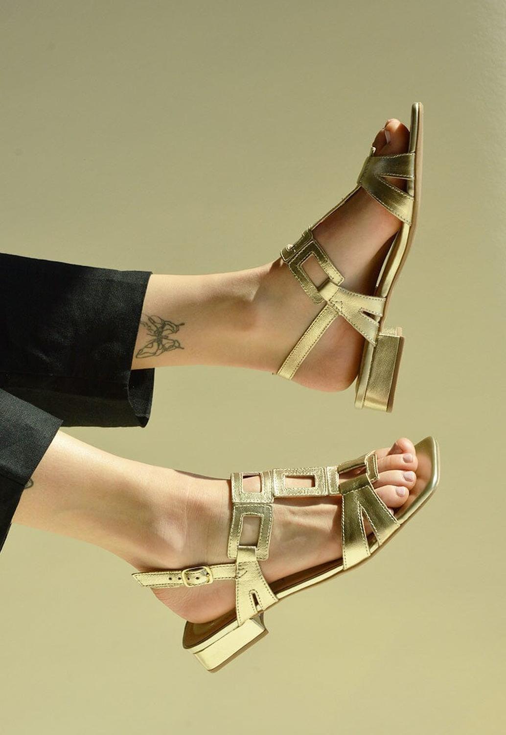 Sandalia Mujer / Bora Niquel-6