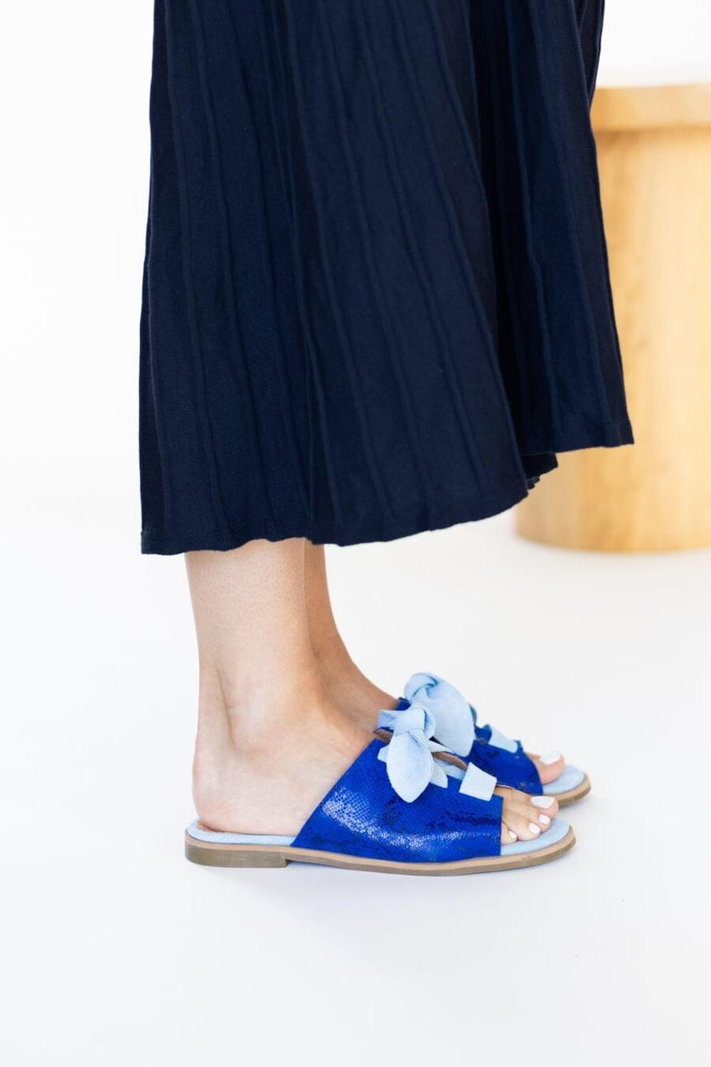 Sandalia Mujer / Salina Azul Celeste-1