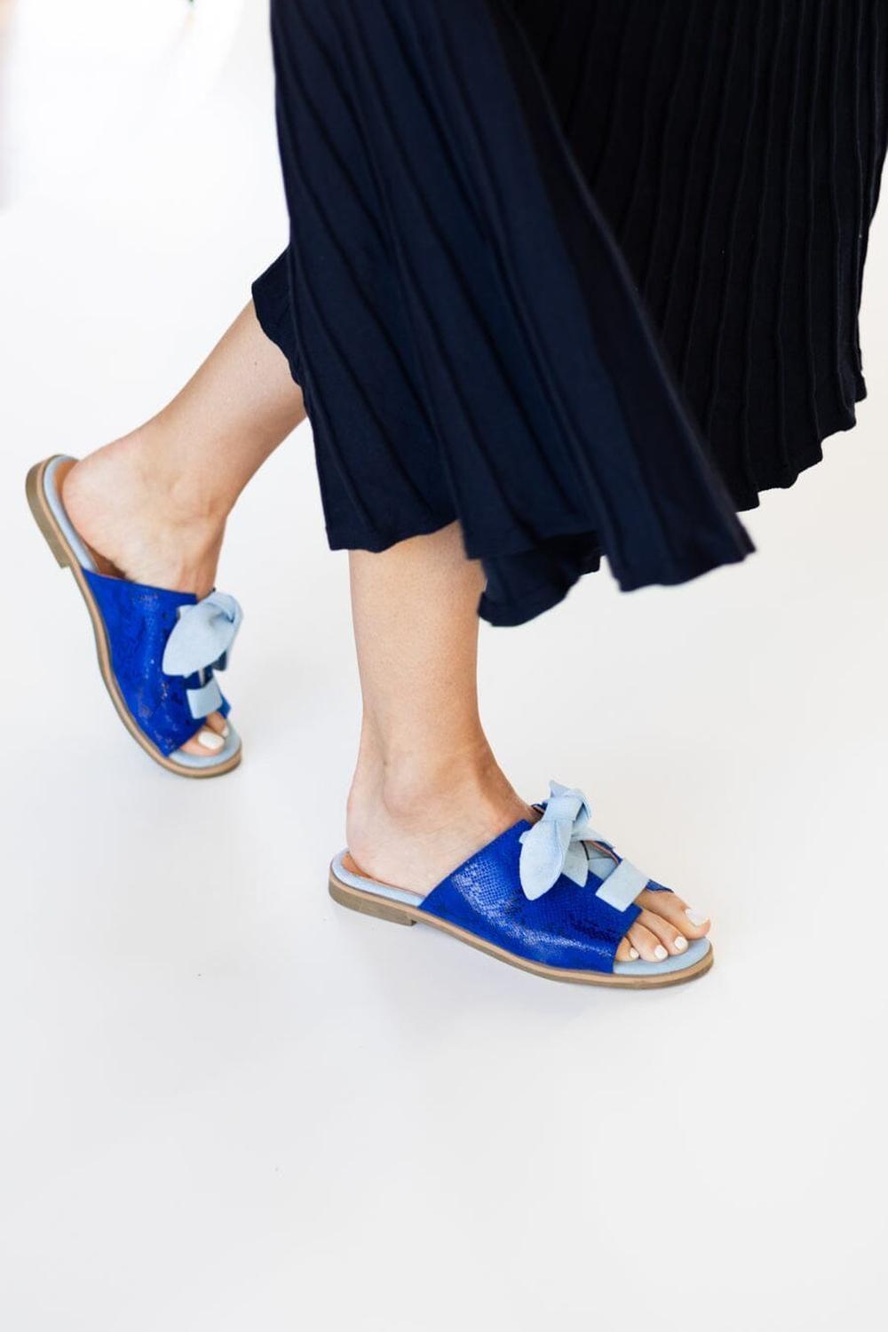 Sandalia Mujer / Salina Azul Celeste-6