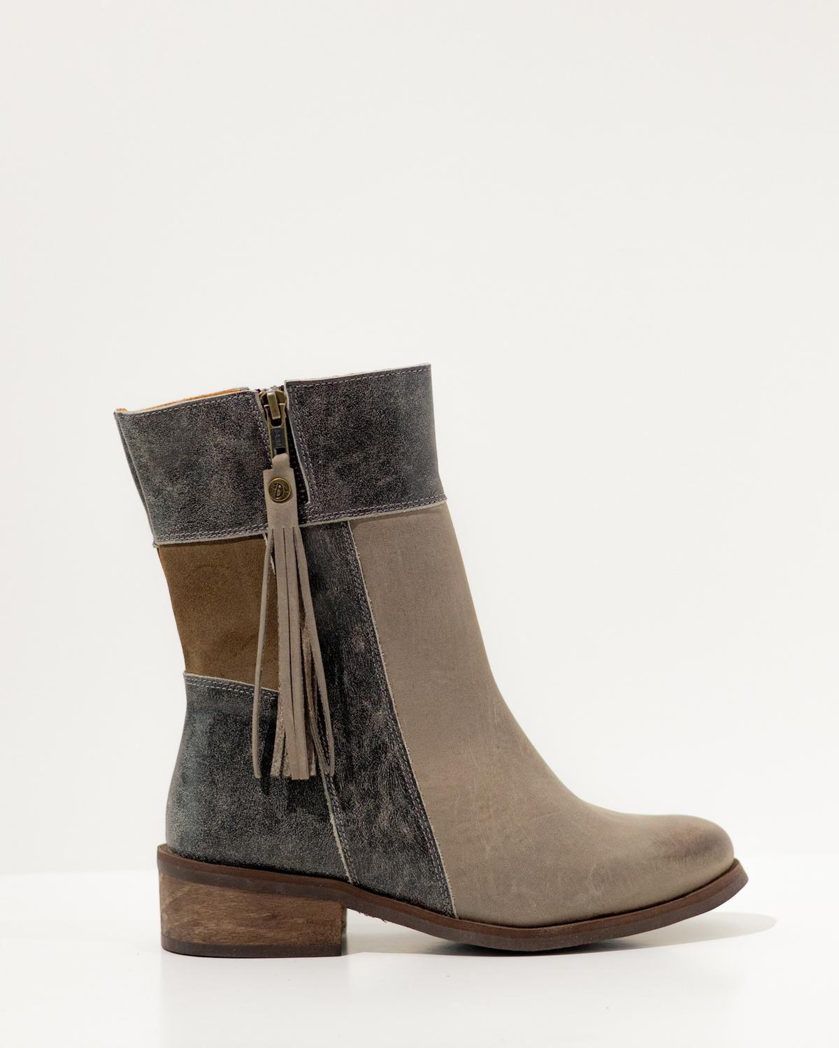 Bota Mujer / Lenca Gris-0