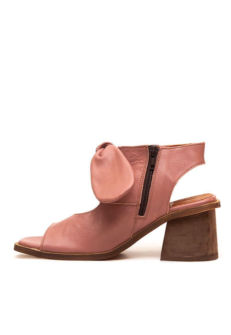 Sandalia De Cuero Quilaco C7 Rosado Giani Dafirenze-0