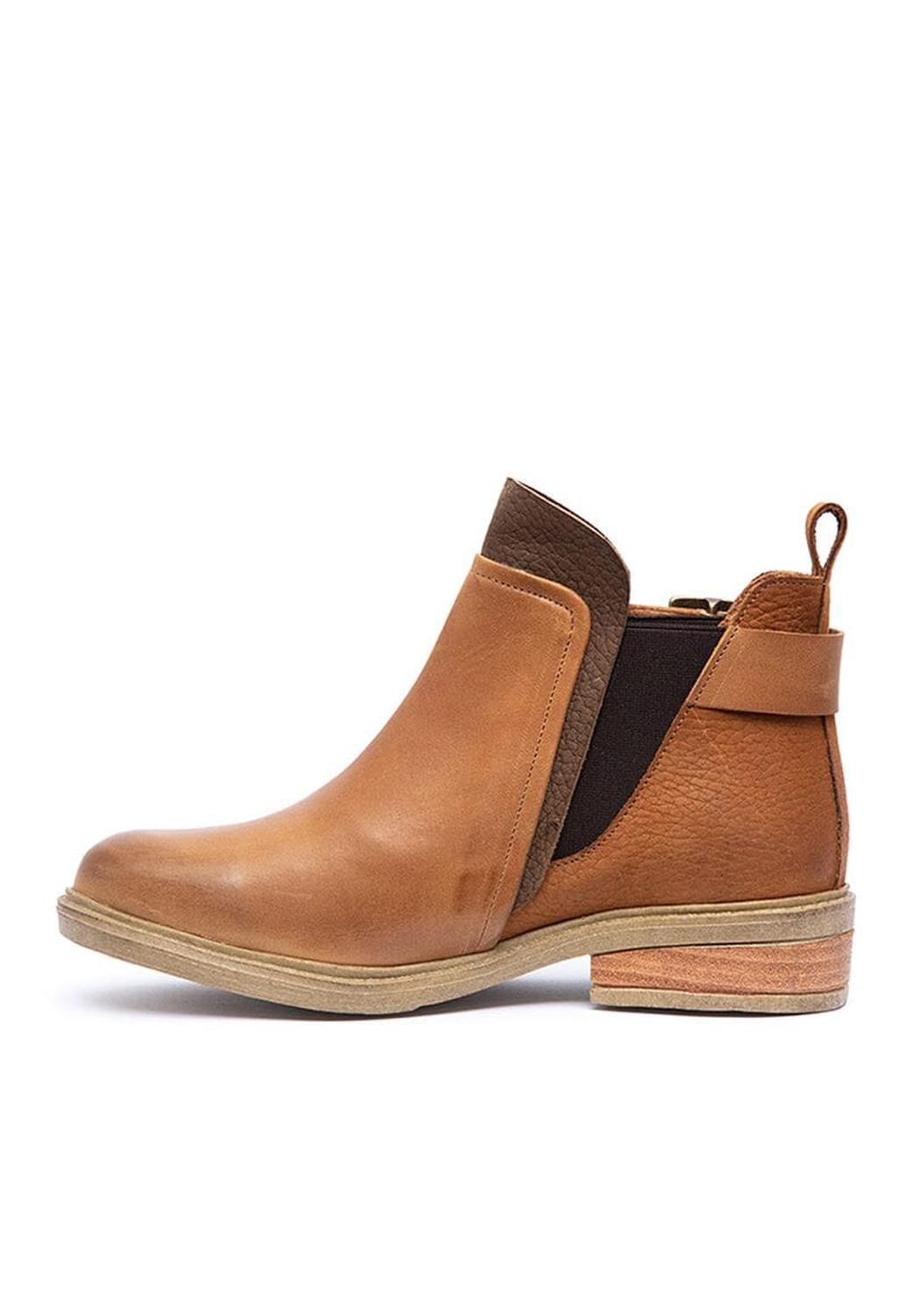 Botin Mujer / Angu Camel-5