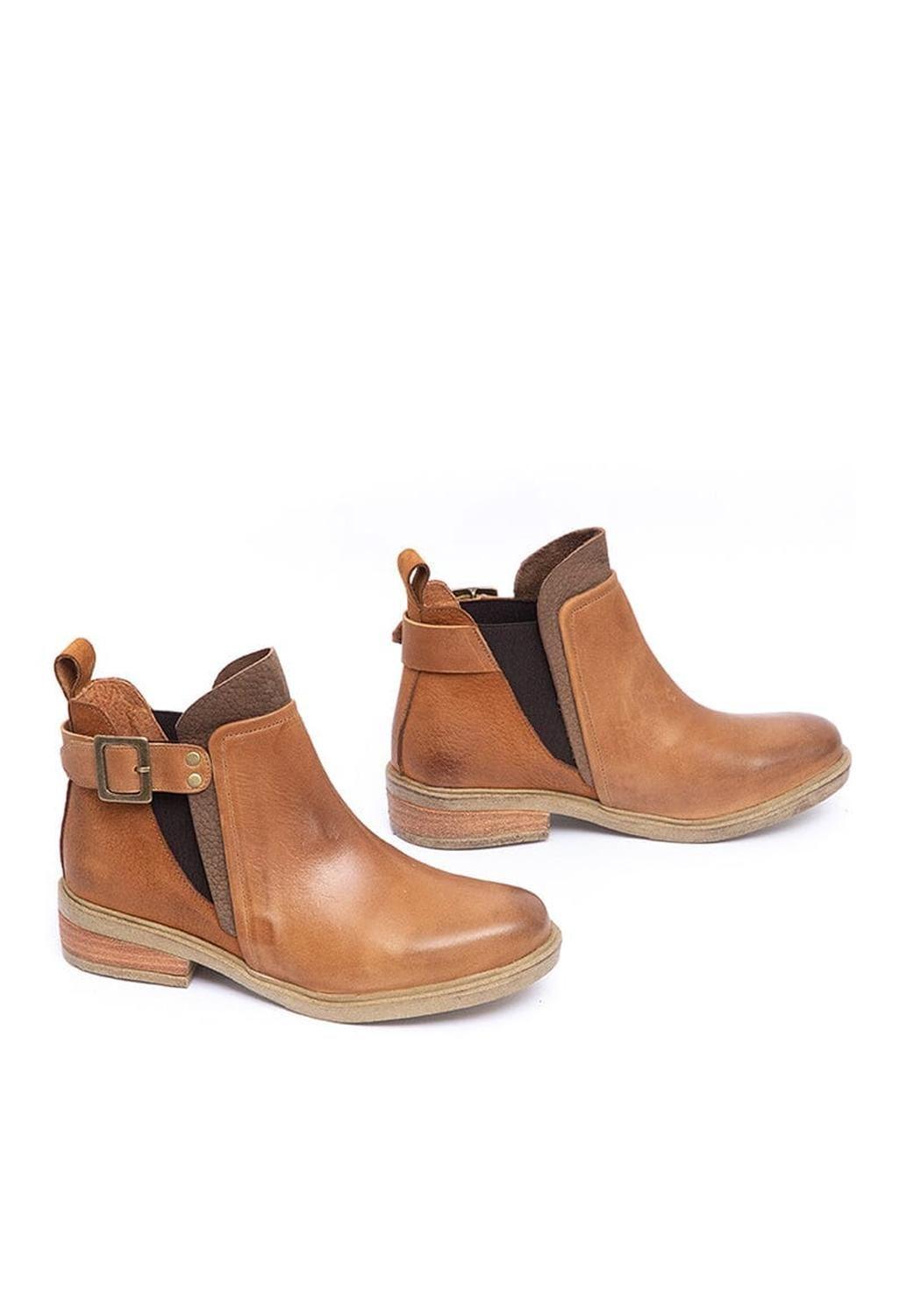 Botin Mujer / Angu Camel-7